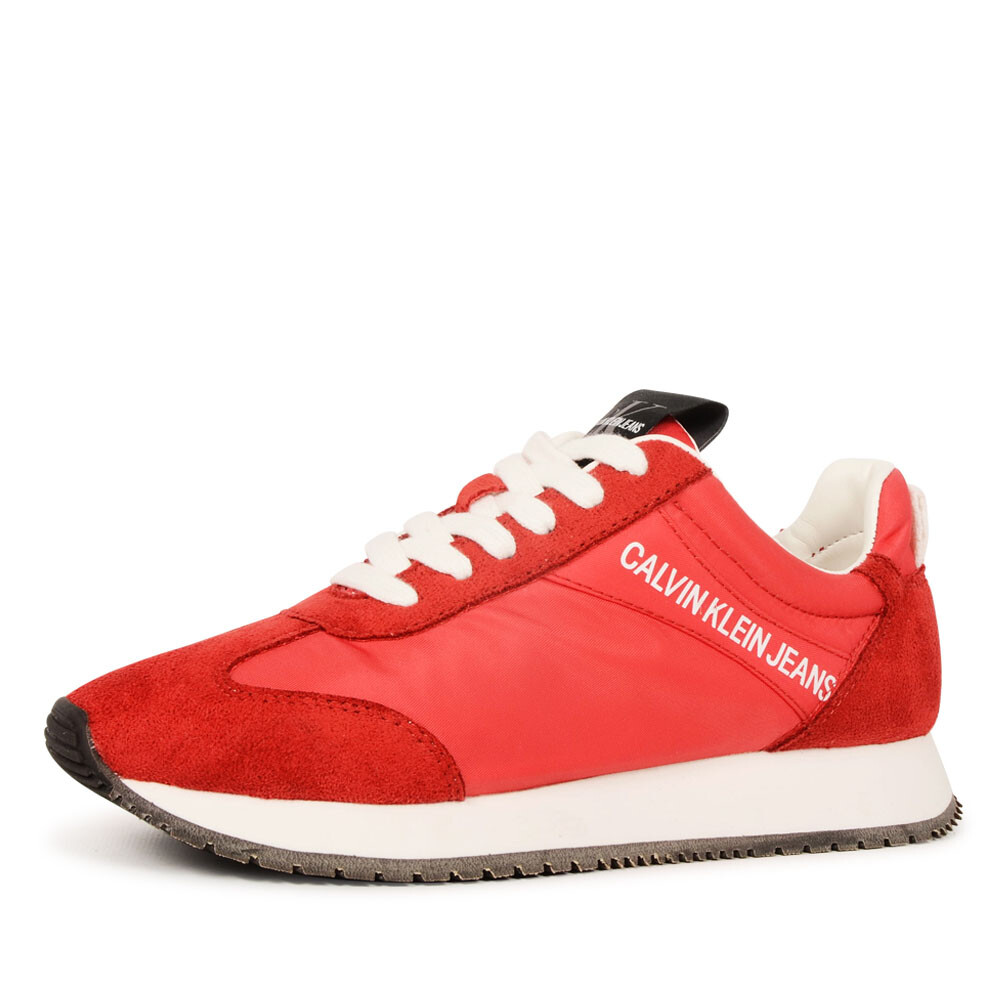 Calvin Klein jill lage sneaker rood