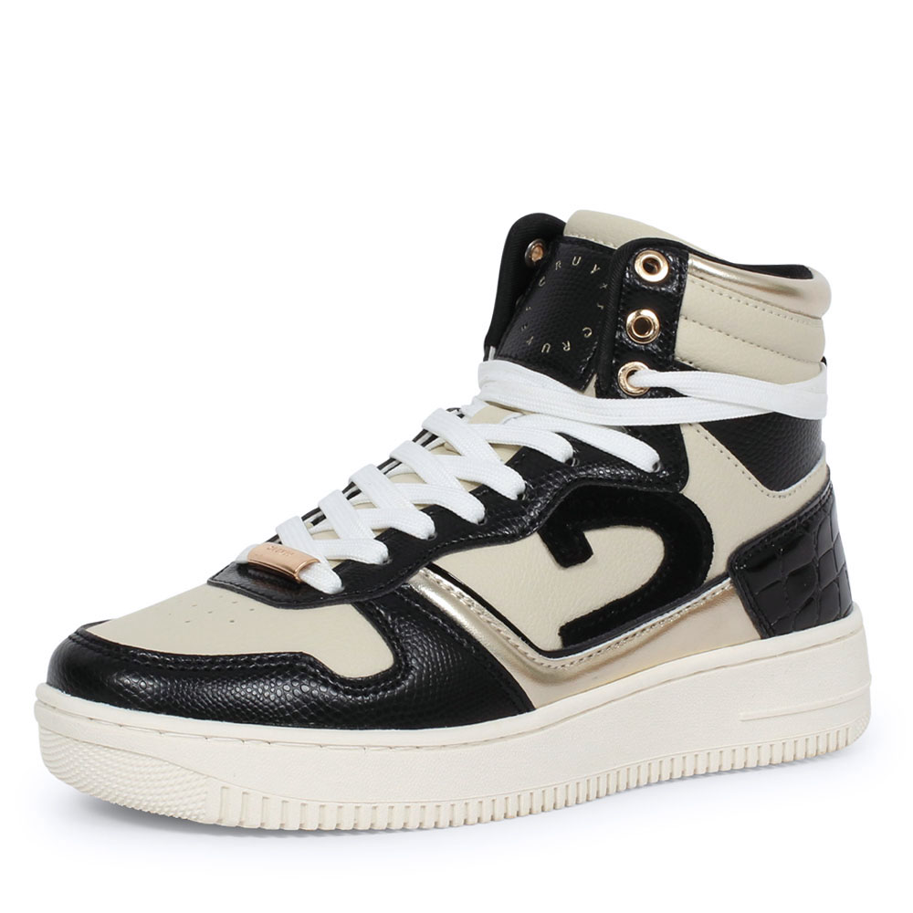 Cruyff Campo High Lux dames sneakers zwart-38
