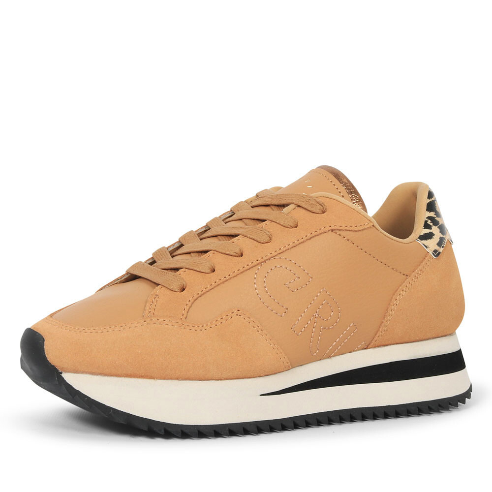 Cruyff Sierra Leopard bruin sneakers dames (CC213049850)