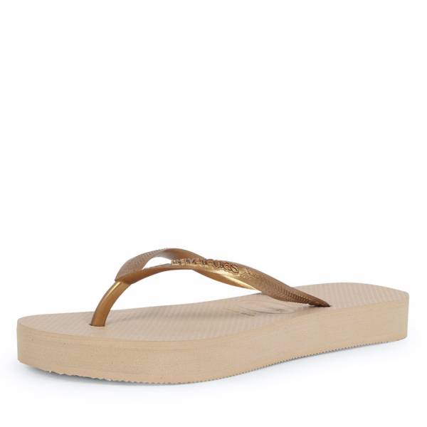 Havaianas Slim Flatform slippers goud