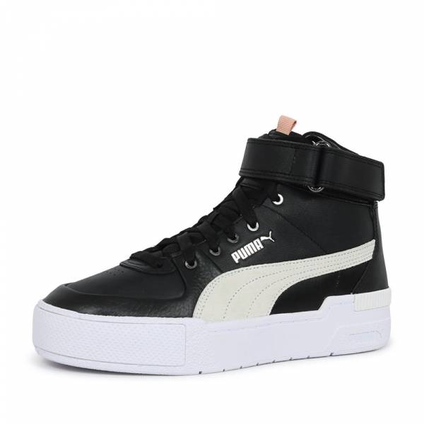 Puma hoge sneaker cali sport top contact zwart