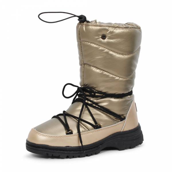 Warmbat Bunbury dames snowboots goud