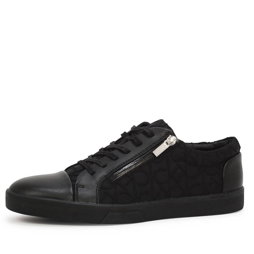 calvin klein ibrahim leather sneaker