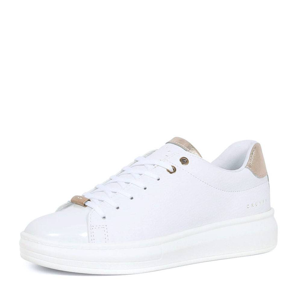 bak fundament Brig Cruyff PACE Sneaker Wit /Goud - CRUYFF UITVERKOOP - NU €69,95 |  Schoenenwinkel.nl