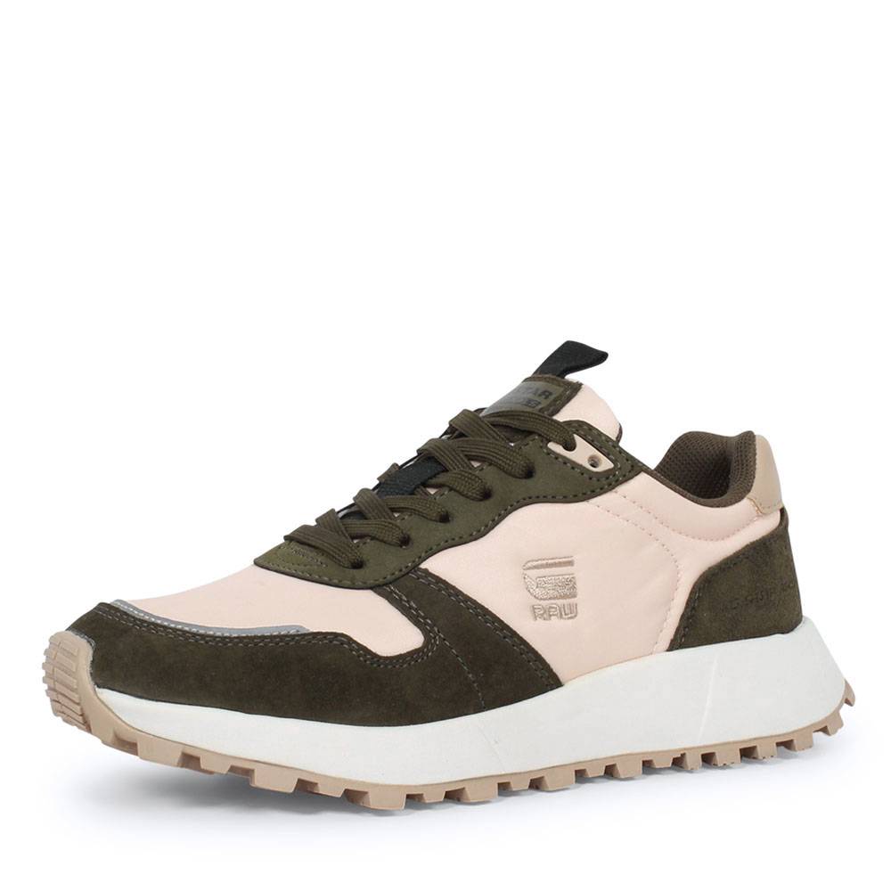 misdrijf Heel boos bossen G-Star THEQ RUN Dames Sneaker Groen/Roze - 2211 004519 - €79,95 |  Schoenenwinkel.nl