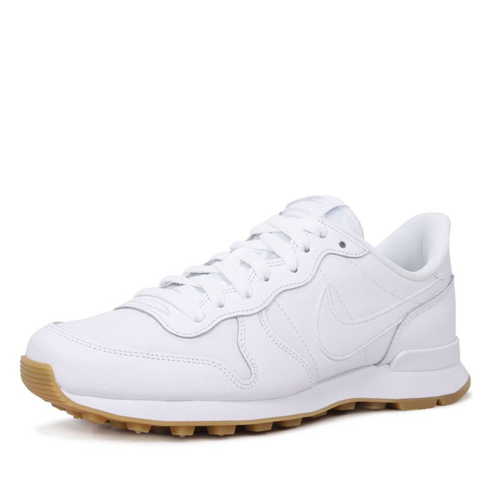 Bijwerken vrouw huichelarij Nike Internationalist sneaker wit