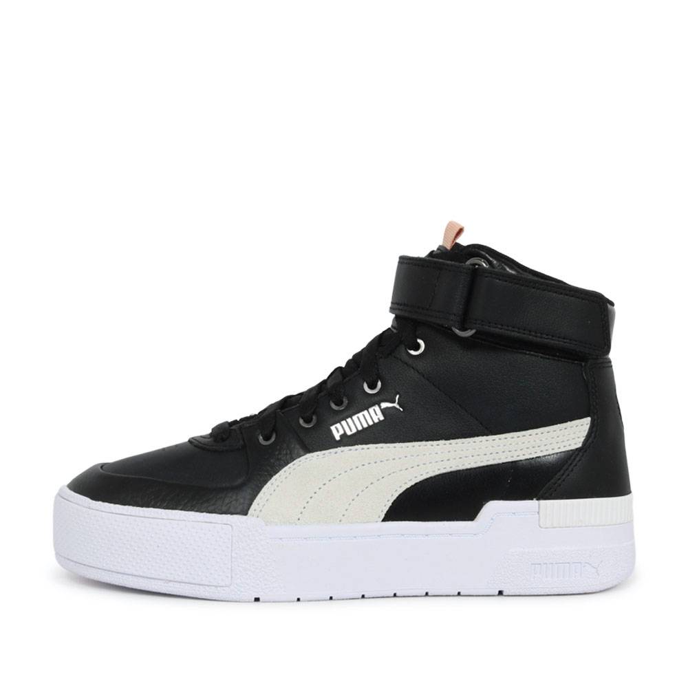 Puma hoge sneaker cali sport top contact zwart