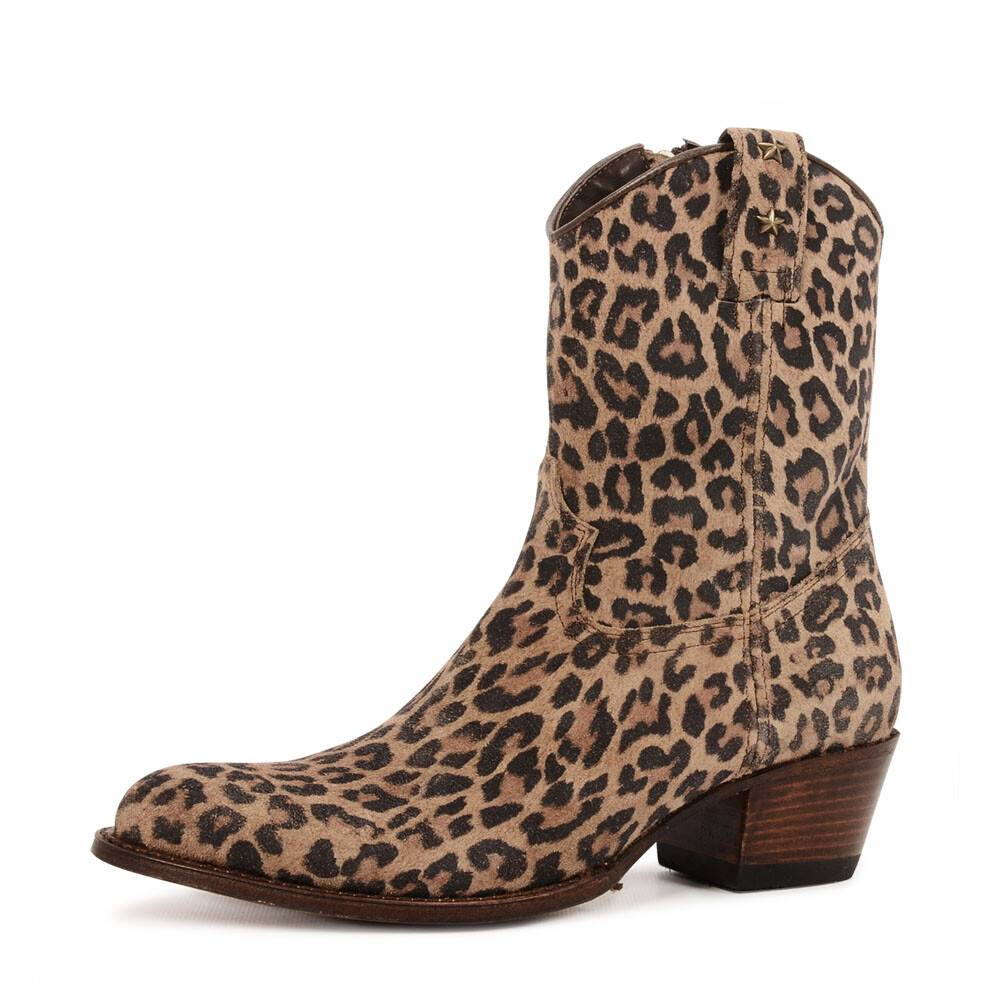 Sendra best sale leopard boots