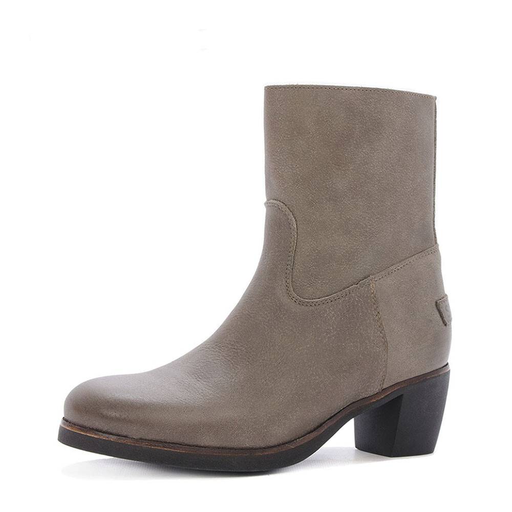 Shabbies Amsterdam Korte laarzen - dark sand/Beige - Zalando.nl
