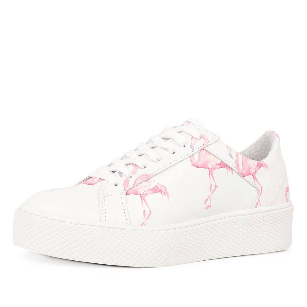 natuurlijk Toepassen Werkloos SPM Soho Flamingo Sneaker Wit