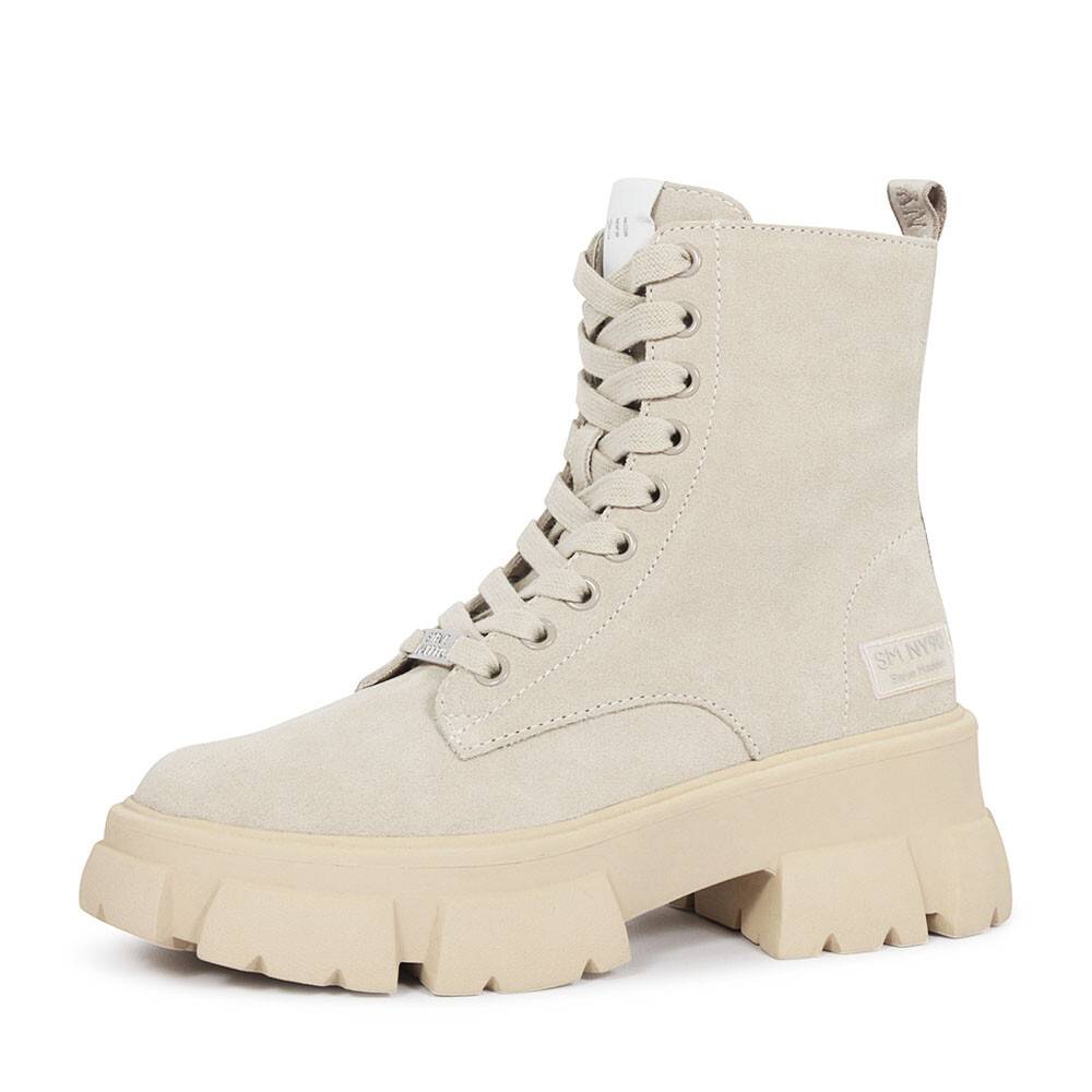 steve madden tanker boots beige
