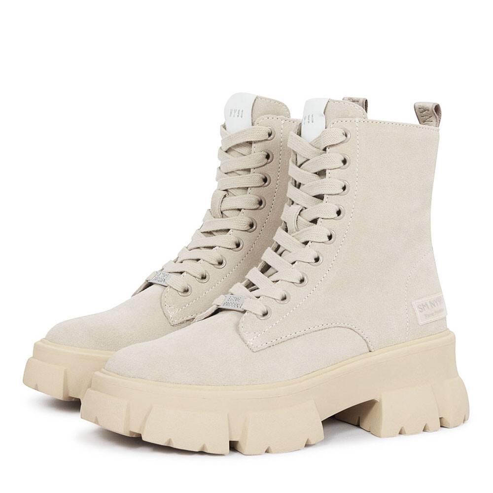 steve madden tanker boots beige