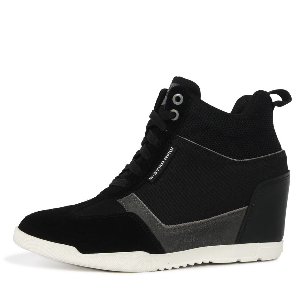 G-Star boxxa wedge sneaker zwart