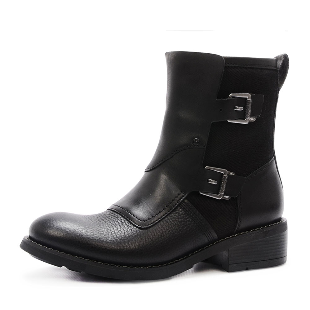 G-Star labour buckle zwarte enkellaars