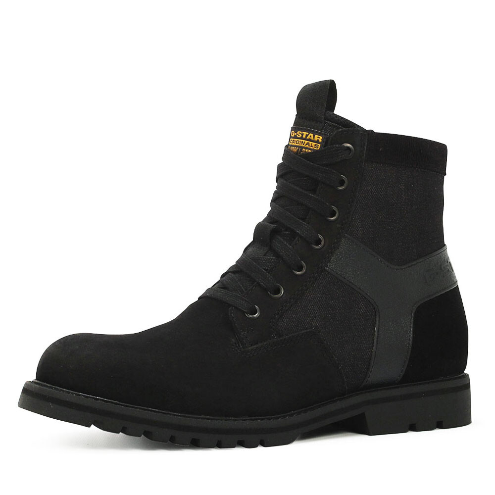 G-Star powell y veterboots zwart