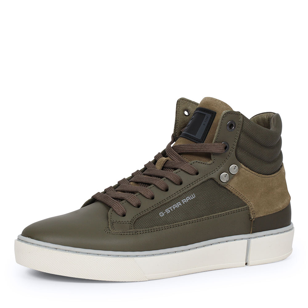 Image of G-Star Ravond Mid heren sneaker groen