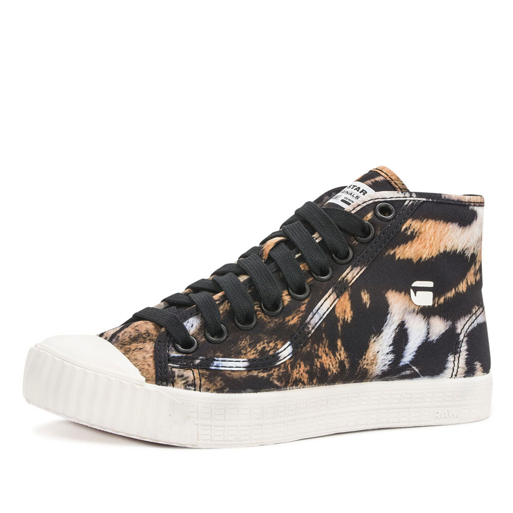 g-star rovulc mid tijgerprint sneaker