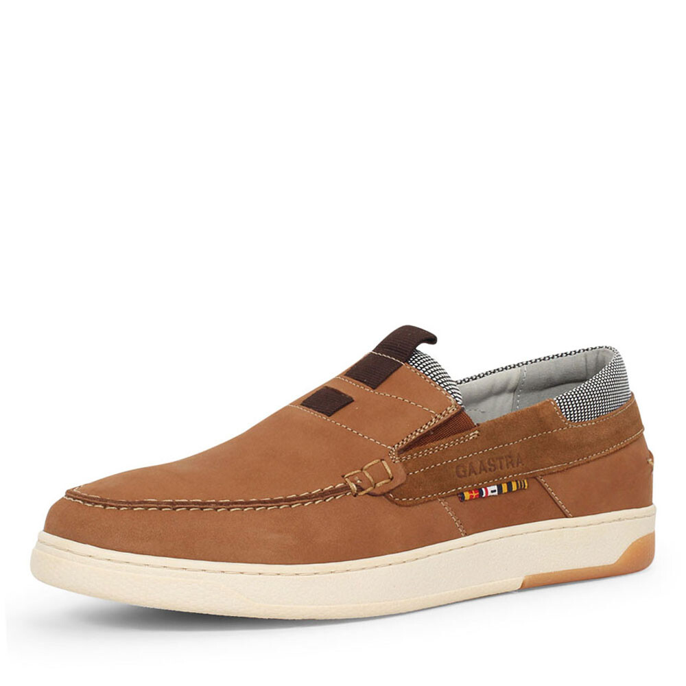 Gaastra Gemini heren instapper slip-on cognac-41