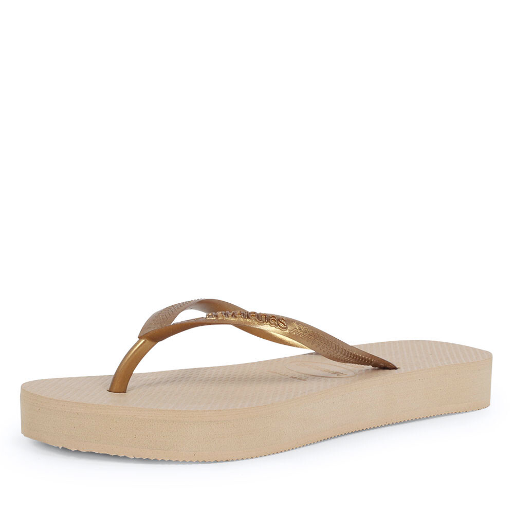 Havaianas Slim Flatform slippers goud-41/42