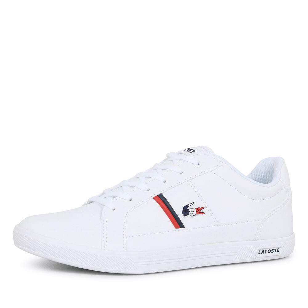 Image of Lacoste Europa heren sneakers wit