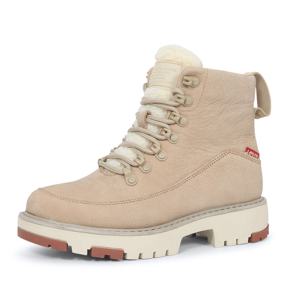 Levi's Solvi beige dames veterboots-39