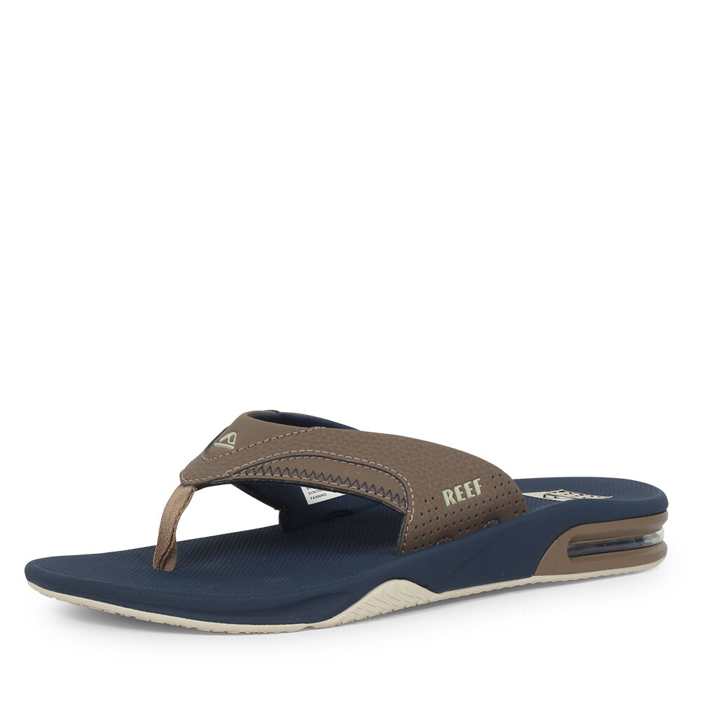 Reef Fanning heren slippers navy khaki-40