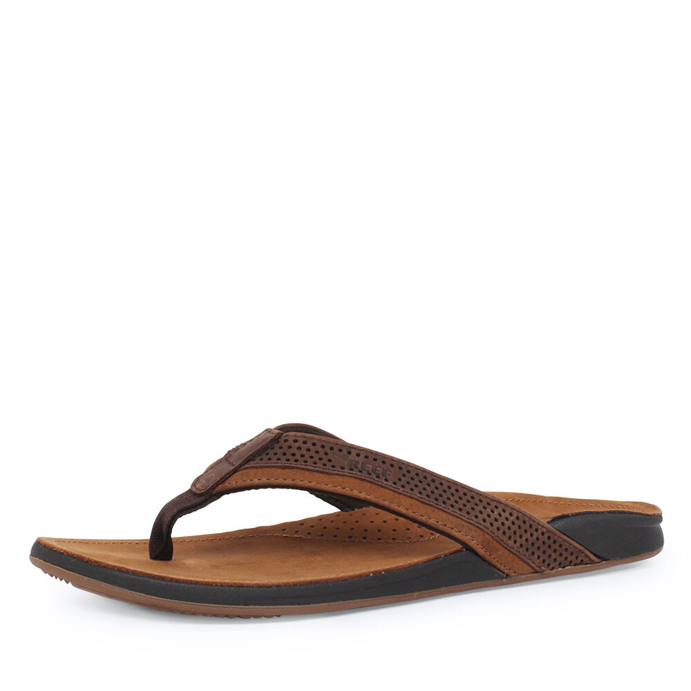 Reef J-Bay Perf heren slippers bruin-43 Reef J-Bay Perf heren slippers bruin-43
