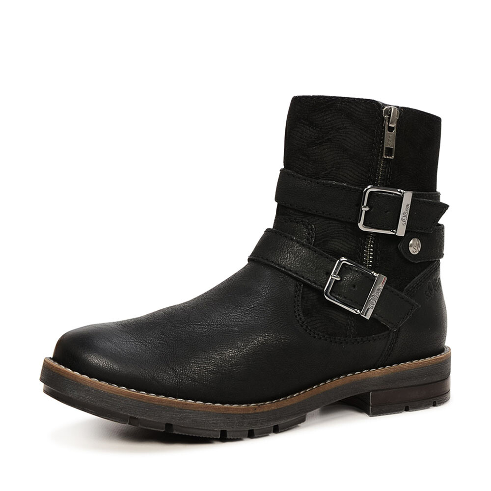 s Oliver biker boots met gespen-41