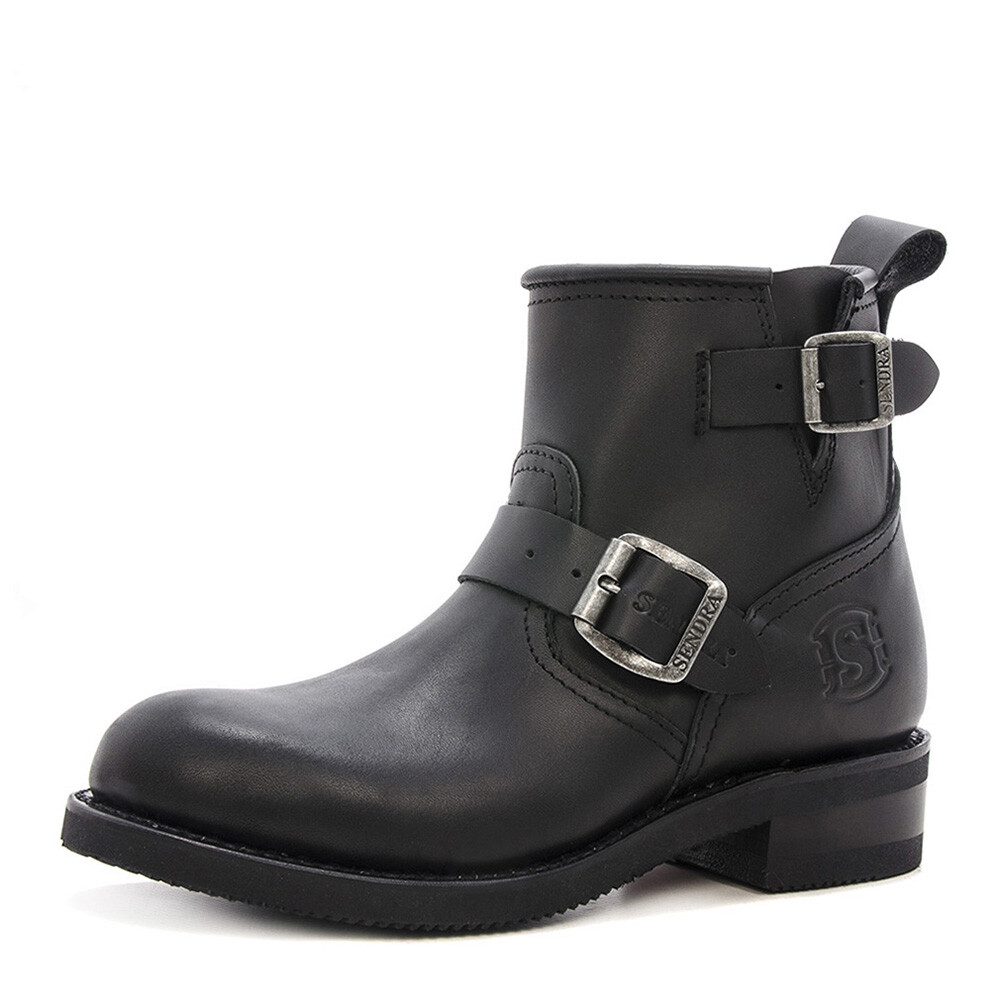 Sendra 2976 zwarte enkellaars