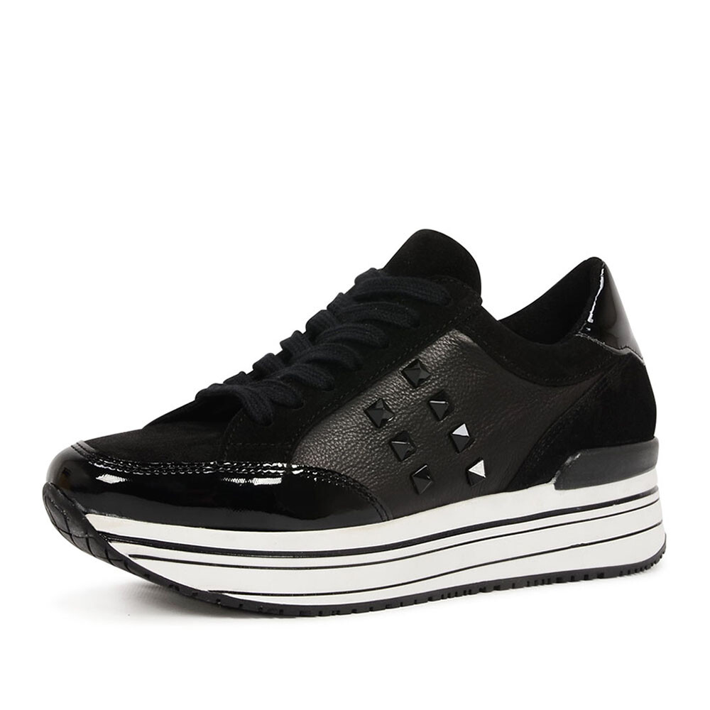 Spm Leanstud Sneaker Zwart spm kopen in de aanbieding