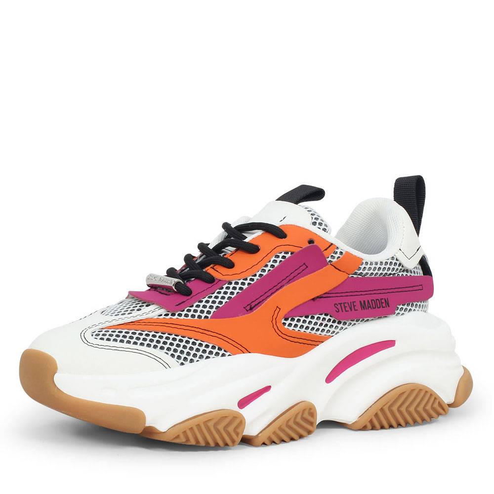Steve Madden Possession sneakers oranje paars-36 Steve Madden Possession sneakers oranje paars-36