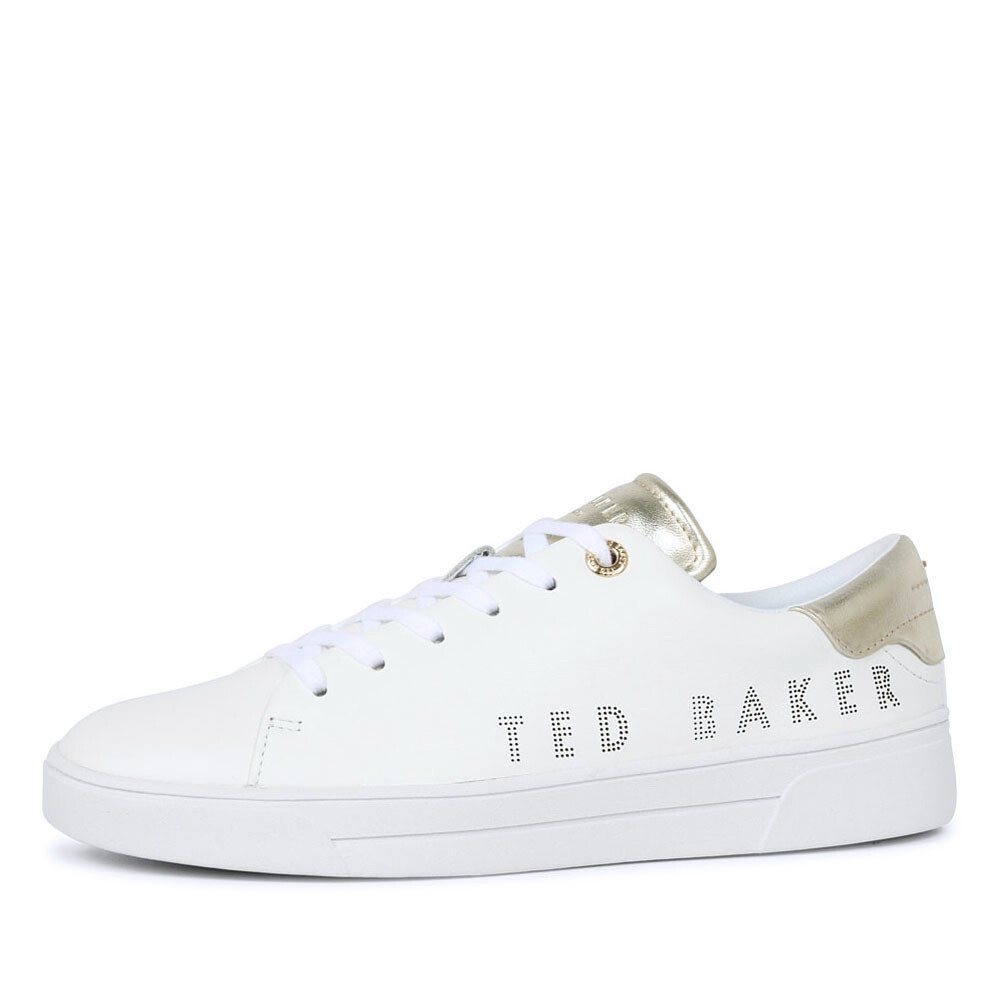 Ted Baker kerrim lage sneaker wit