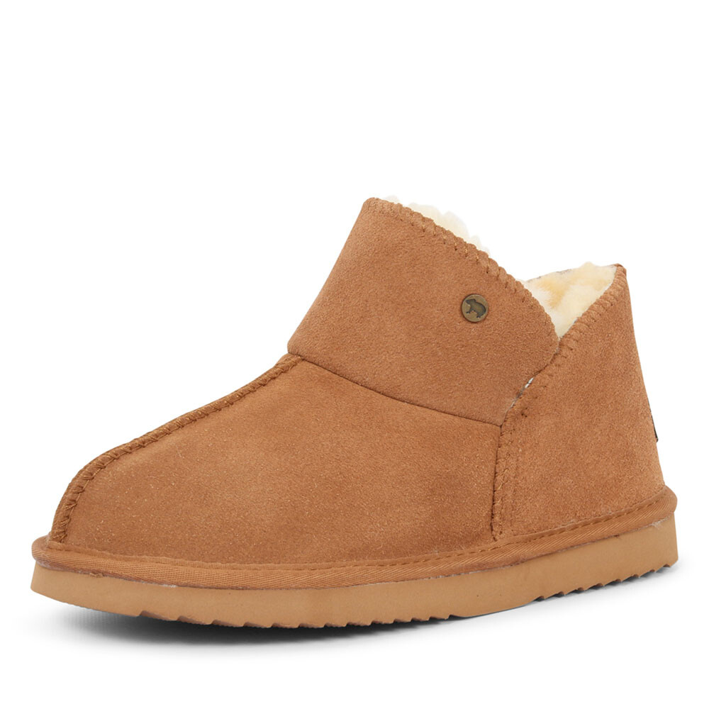 Warmbat Willow dames pantoffels cognac-38 Warmbat Willow dames pantoffels cognac-38